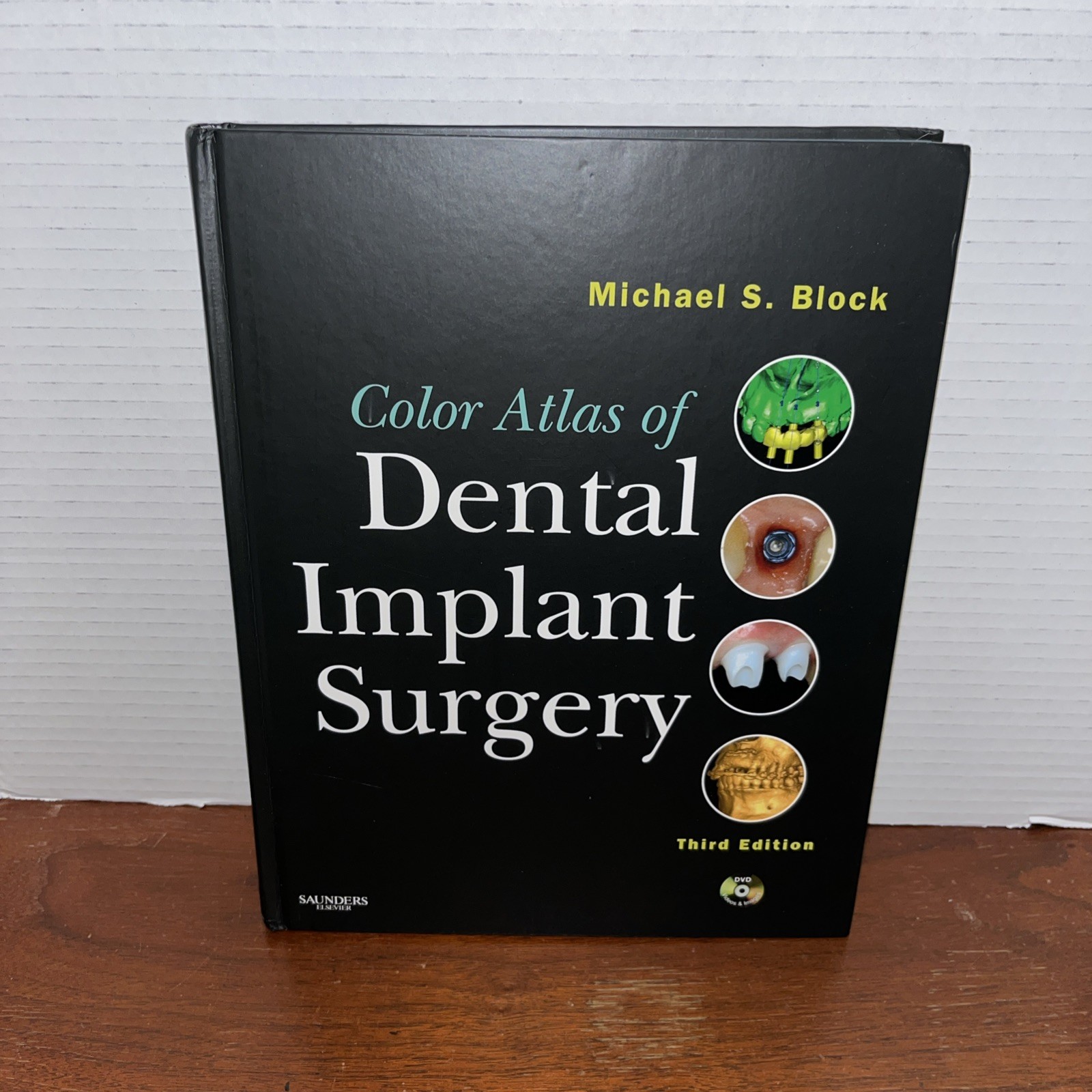 Color Atlas of Dental Implant Surgery by Michael S. Block (2010, Hardcover) +DVD