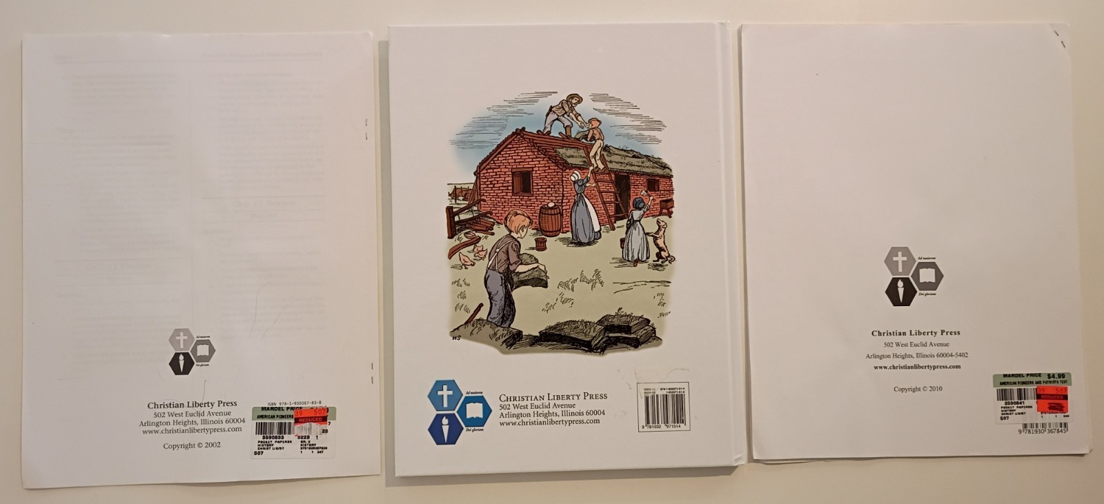 American Pioneers Patriots Book Tests Key Christian Liberty Press Homeschool 2E