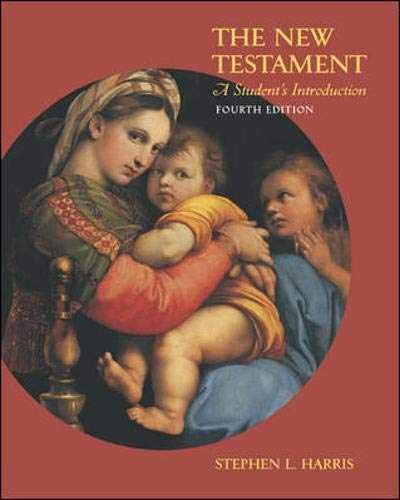 The New Testament: A Student’s – Paperback, by Harris Stephen – Acceptable n