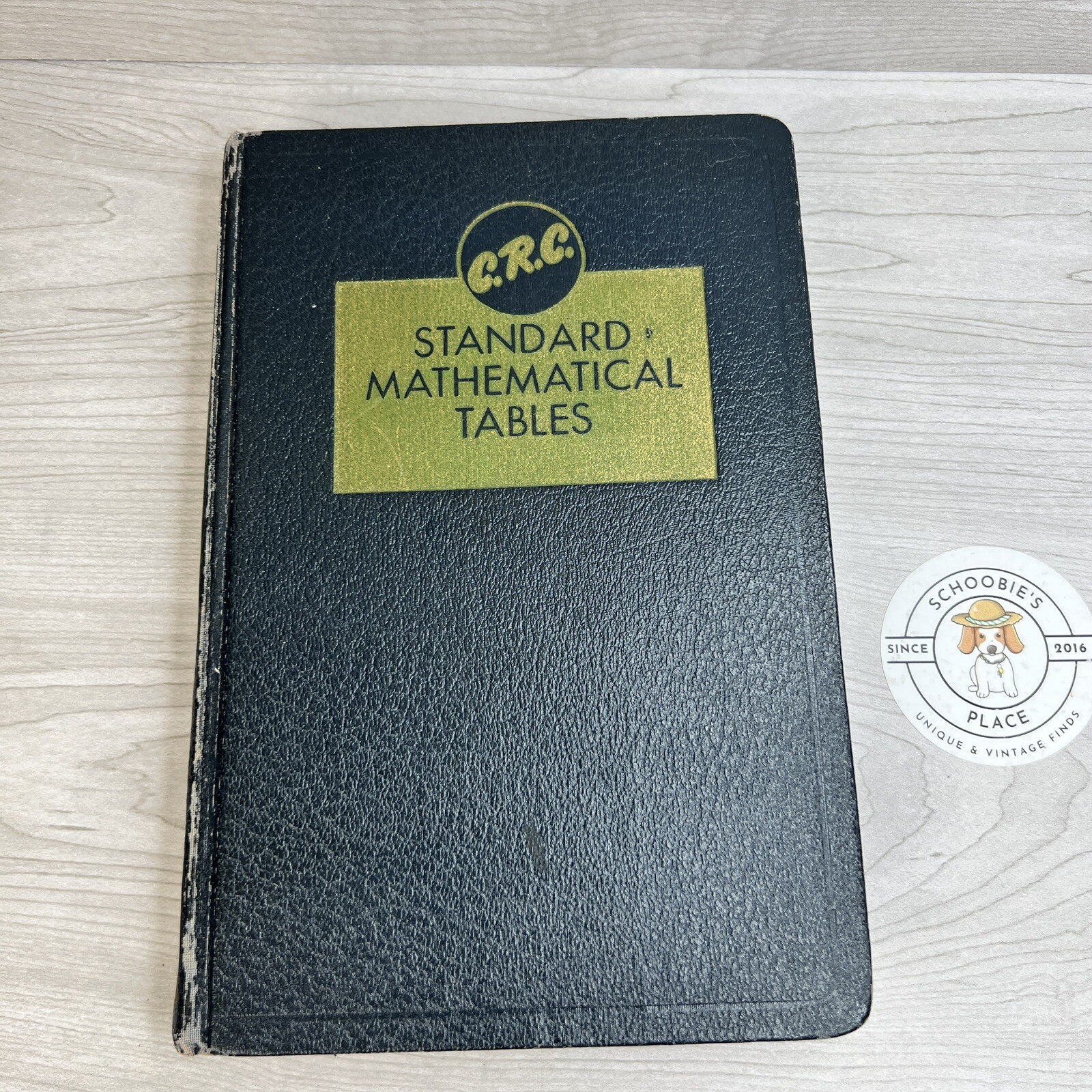 CRC Standard Mathematical Tables 11th Edition 1957 Vintage Hardcover Chem Math