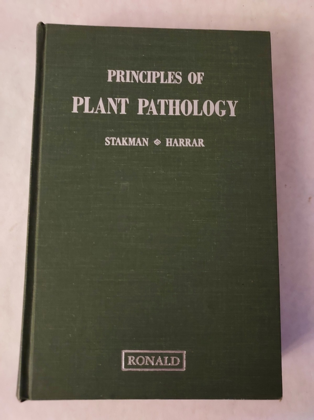 Principles of Plant Pathology