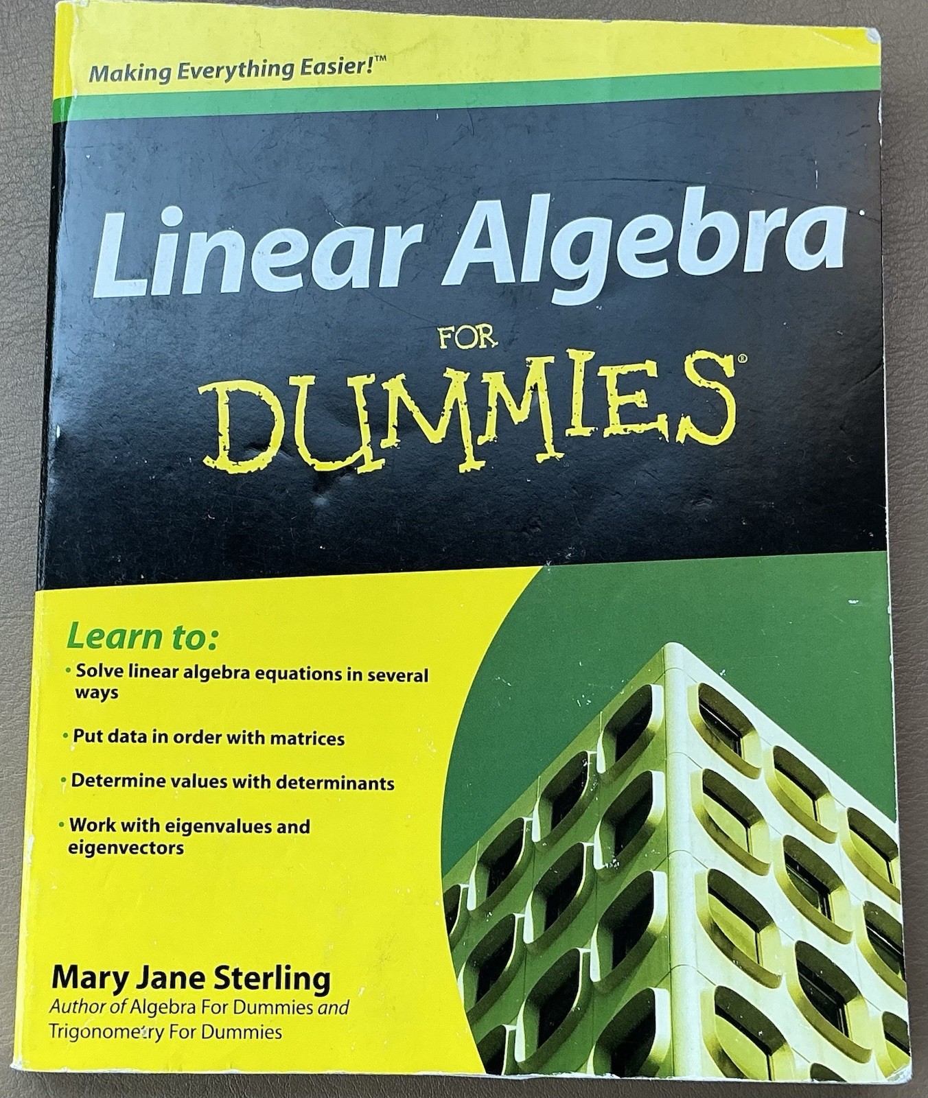 Linear Algebra For Dummies by Mary Jane Sterling