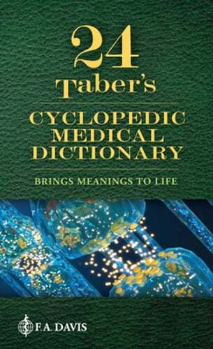 Taber’s Cyclopedic Medical Dictionary by Donald Venes: Used