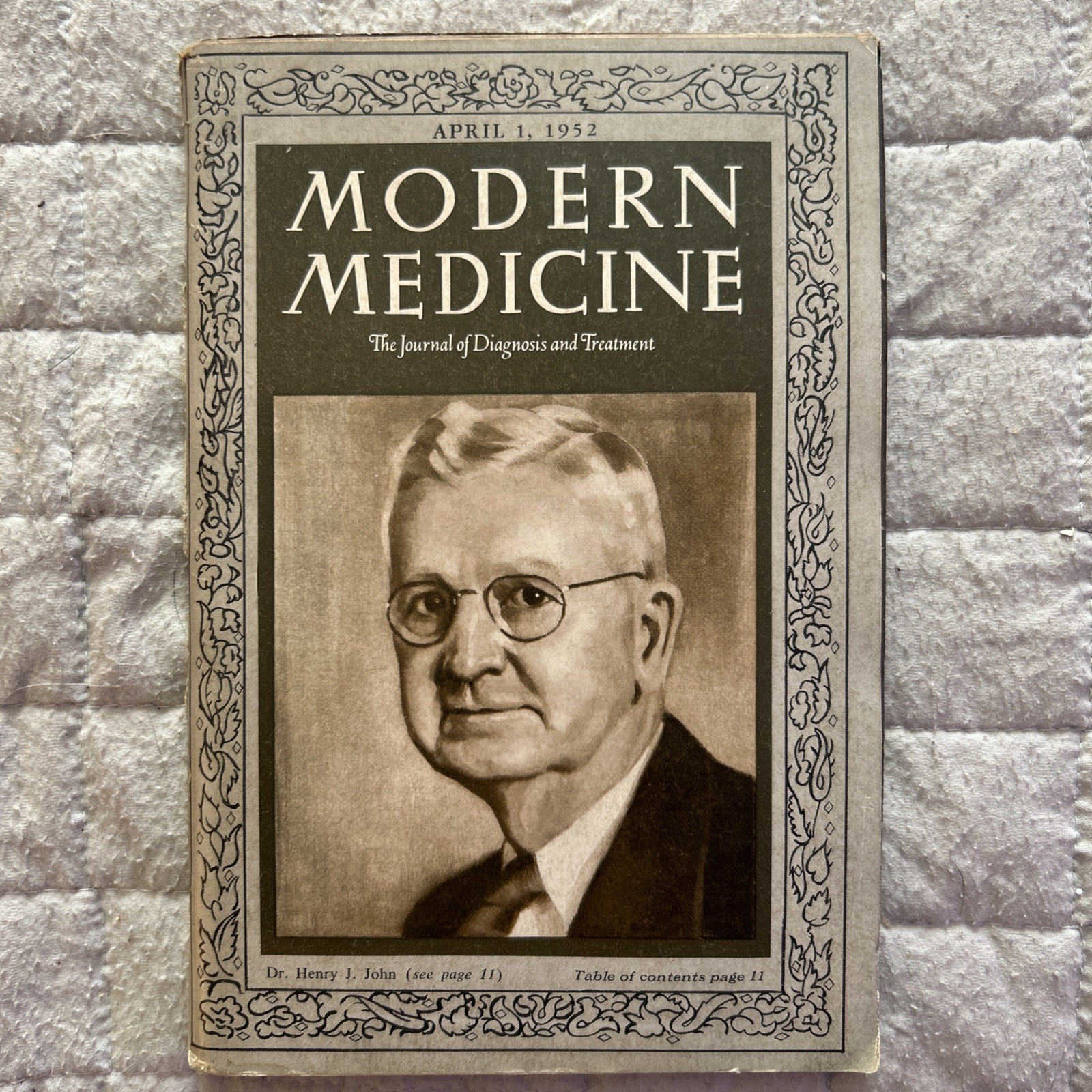 Modern Medicine The Journal of Diagnosis and Treatment JAN-DEC 1952