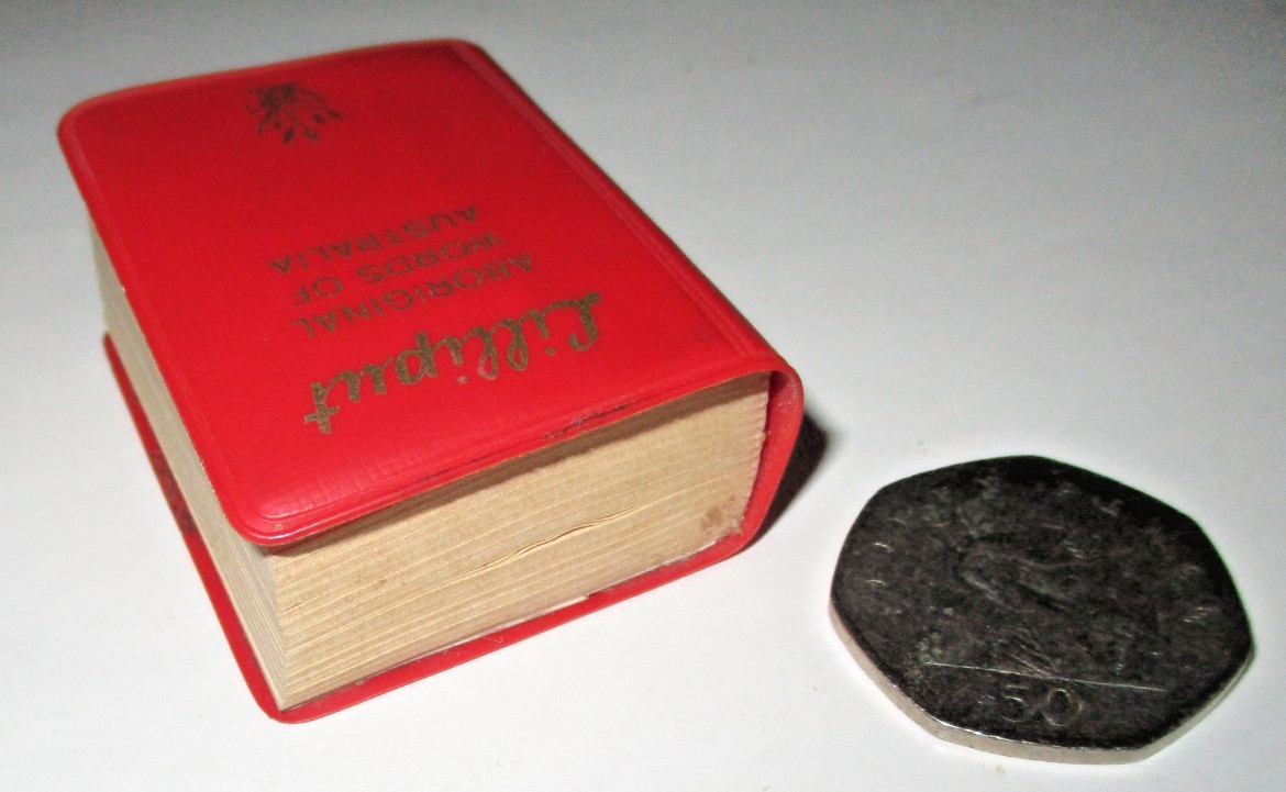 1966 Lilliput Aboriginal Words of Australia by A. W. Reed Vintage Miniature Book