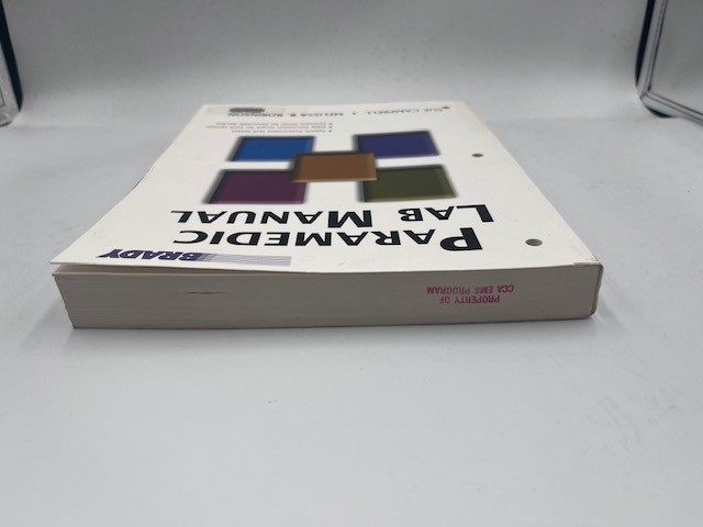 Paramedic Lab Manual Brady Sue Campbell Melissa Robinson