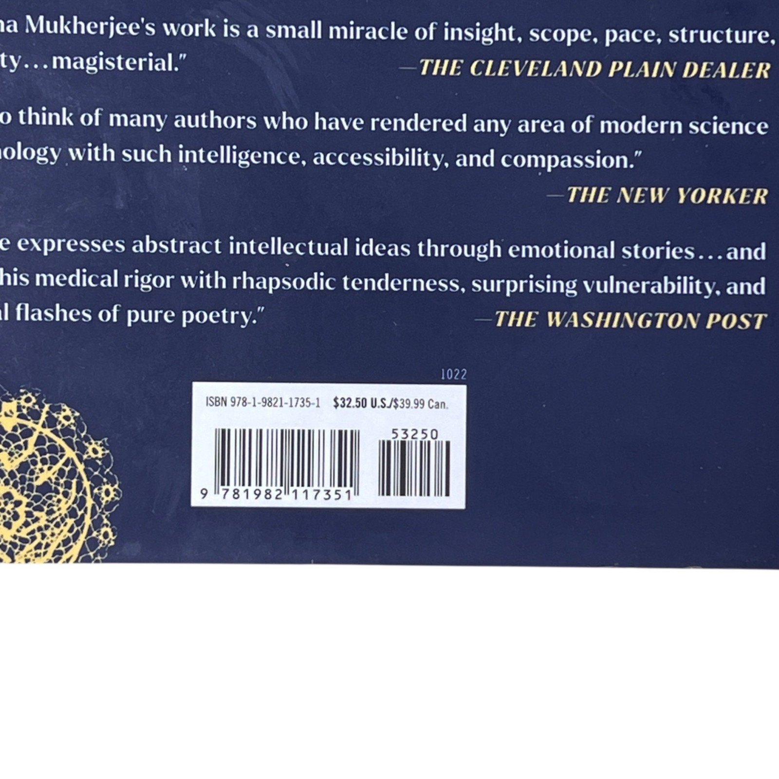 The Song Of The Cell Hardcover Book By Siddhartha Mukherjee