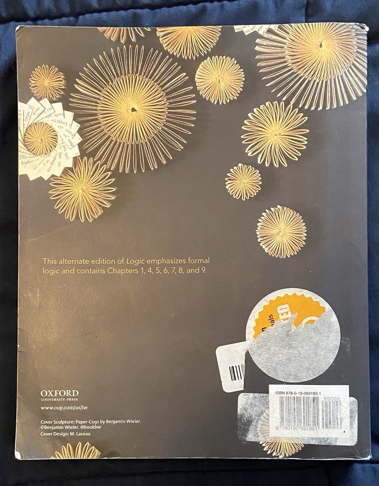 Logic 4th Edition by Stan Baronett (Oxford Press, Trade Paperback)