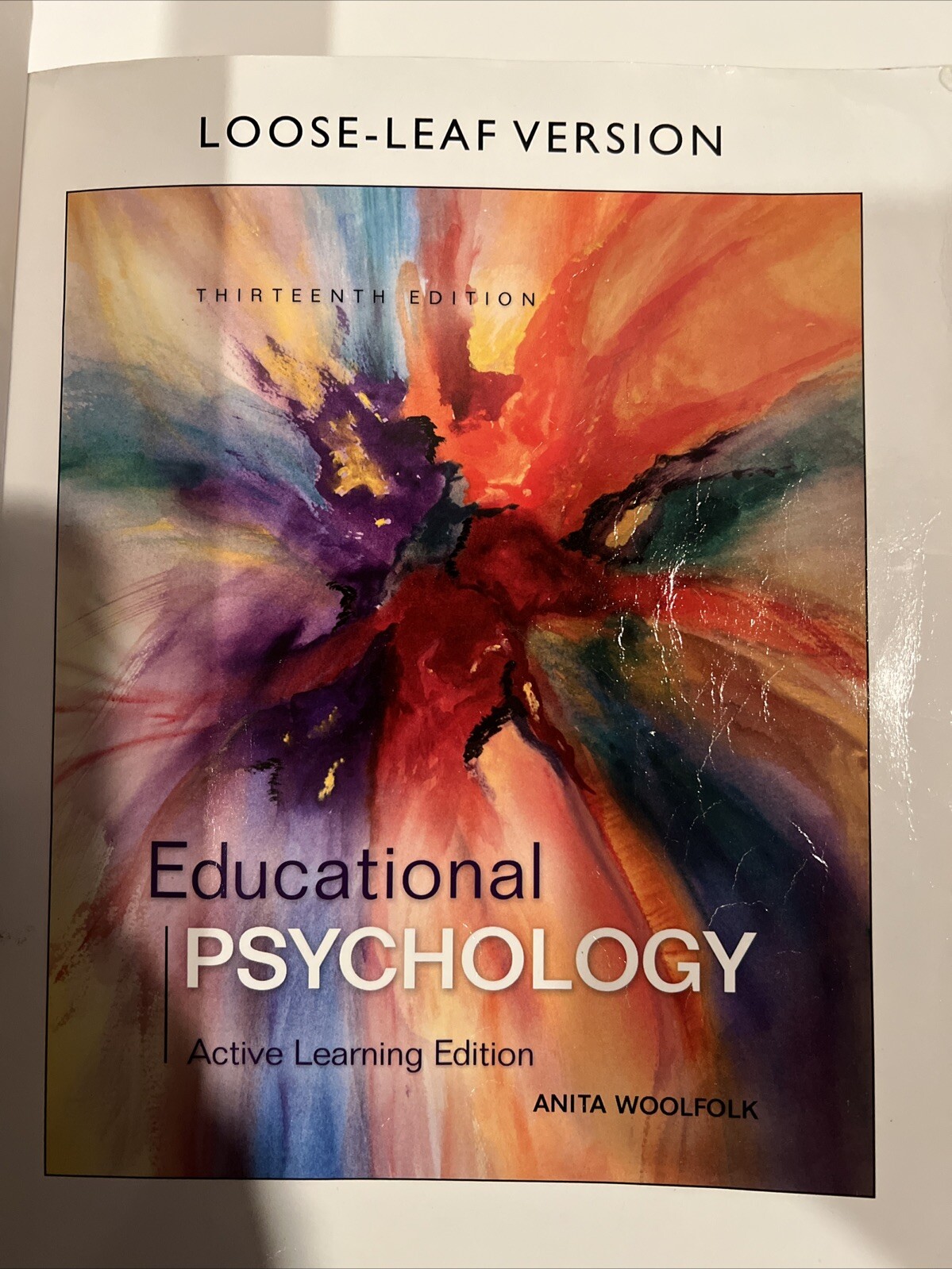 Educational Psychology Anita Woolfolk 2017 13th Edition Amazon Rental Paperback