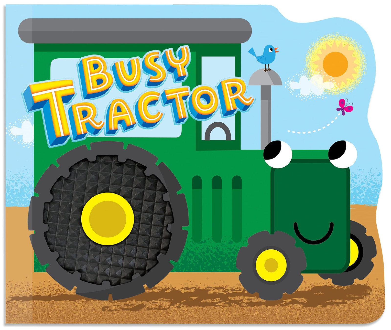Busy Tractor – Touch and Feel Board Book – Sensory Board Book