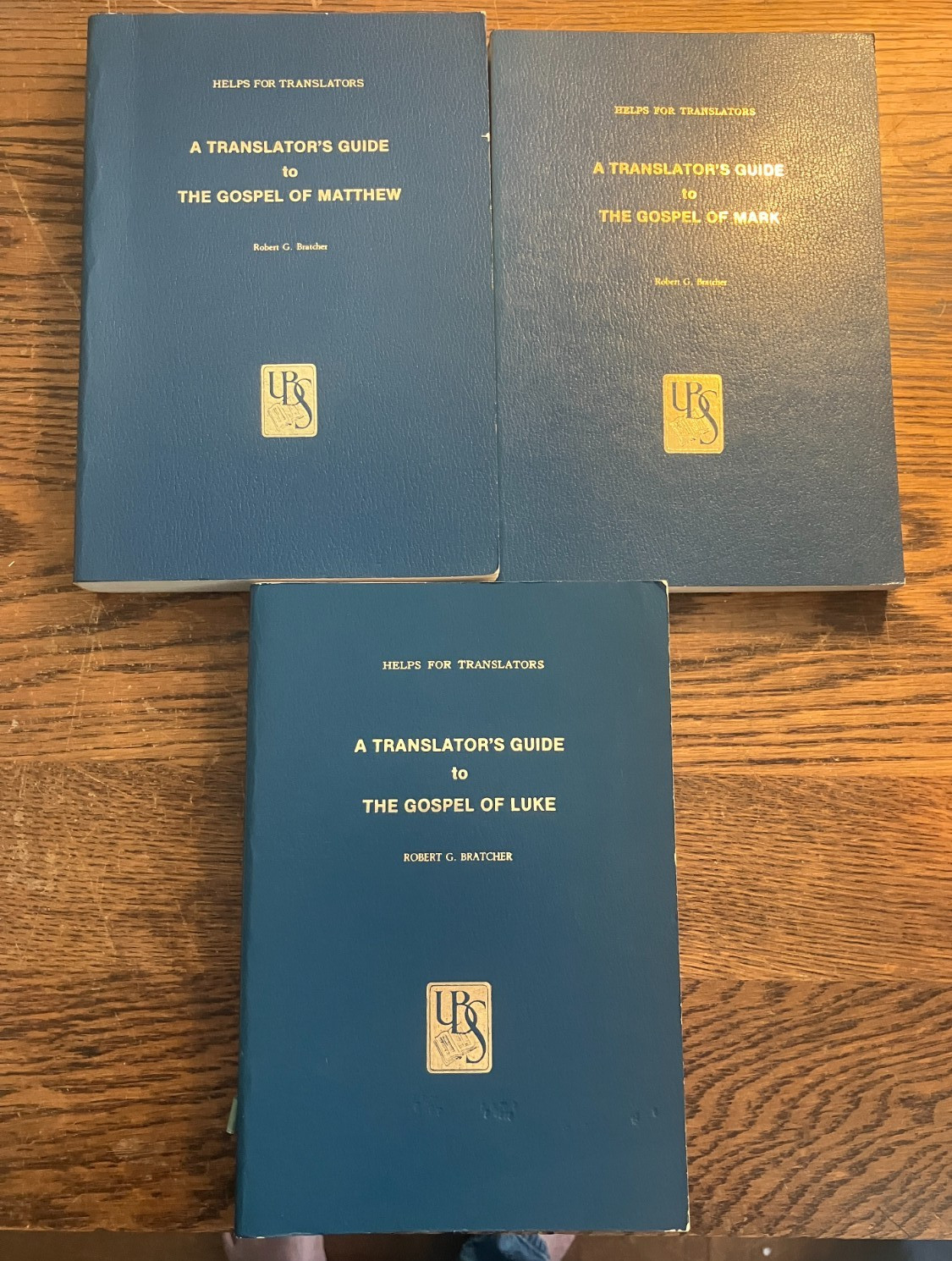 Helps for Translators, Translator’s Guide to The Gospels of Matthew, Mark & Luke