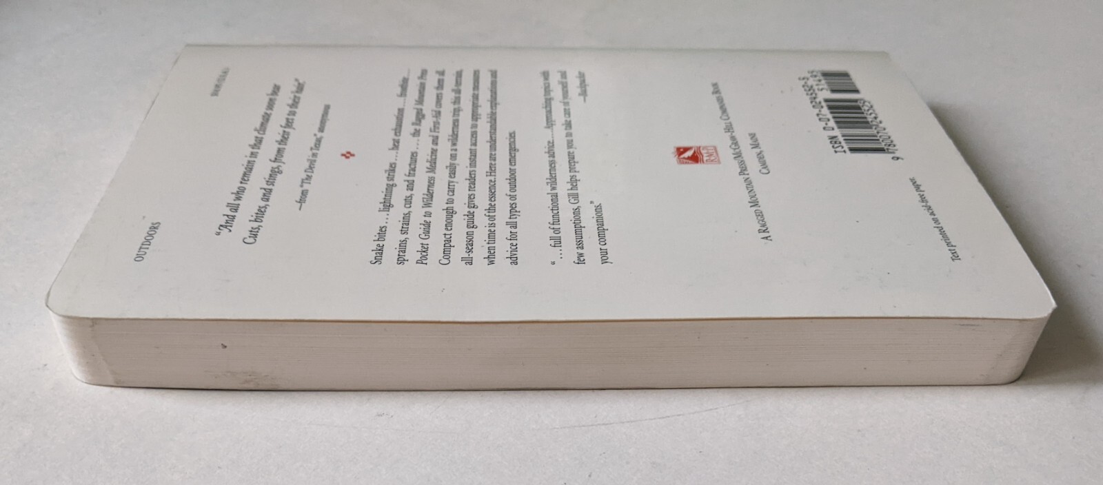 Pocket Guide to Wilderness Medicine & First-Aid Gill Hypothermia Shock First Aid