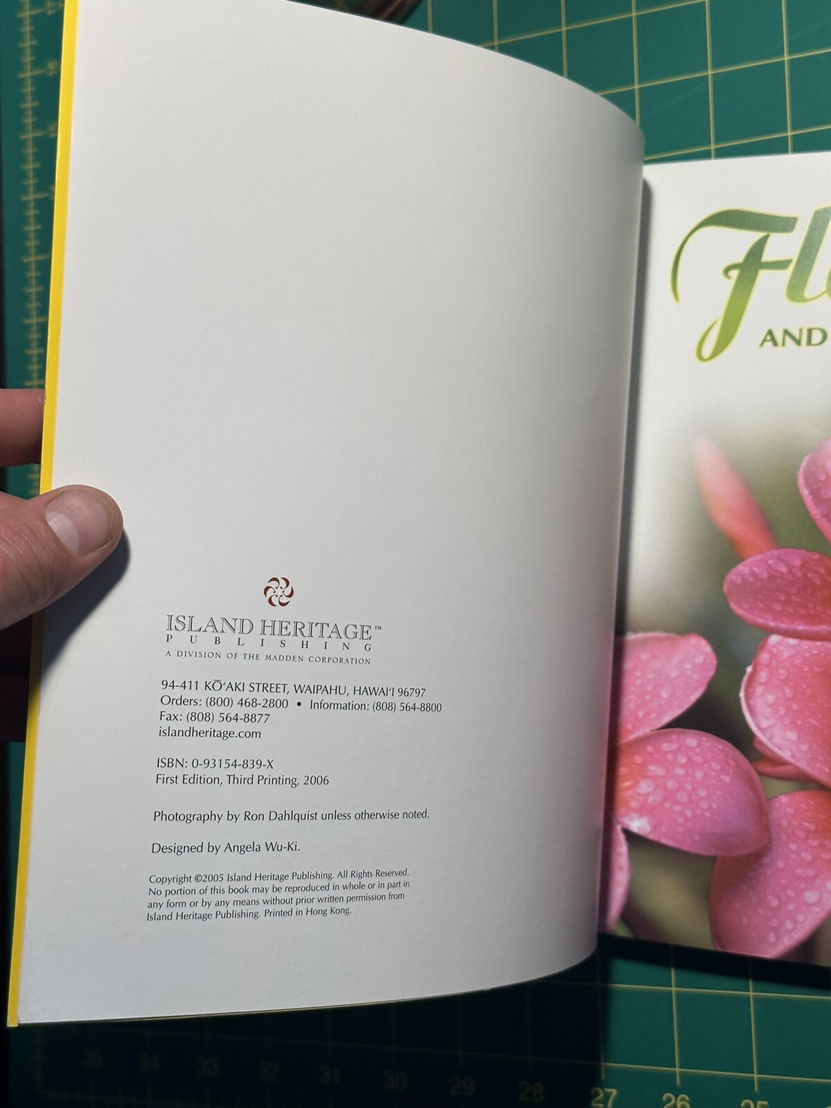 Flowers and Plants of Hawaii by Paul Wood