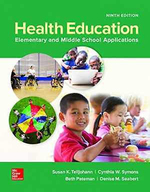 Looseleaf for Health Education: – Paperback, by Telljohann Susan K.; – Good