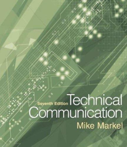Technical Communication by Markel, Mike