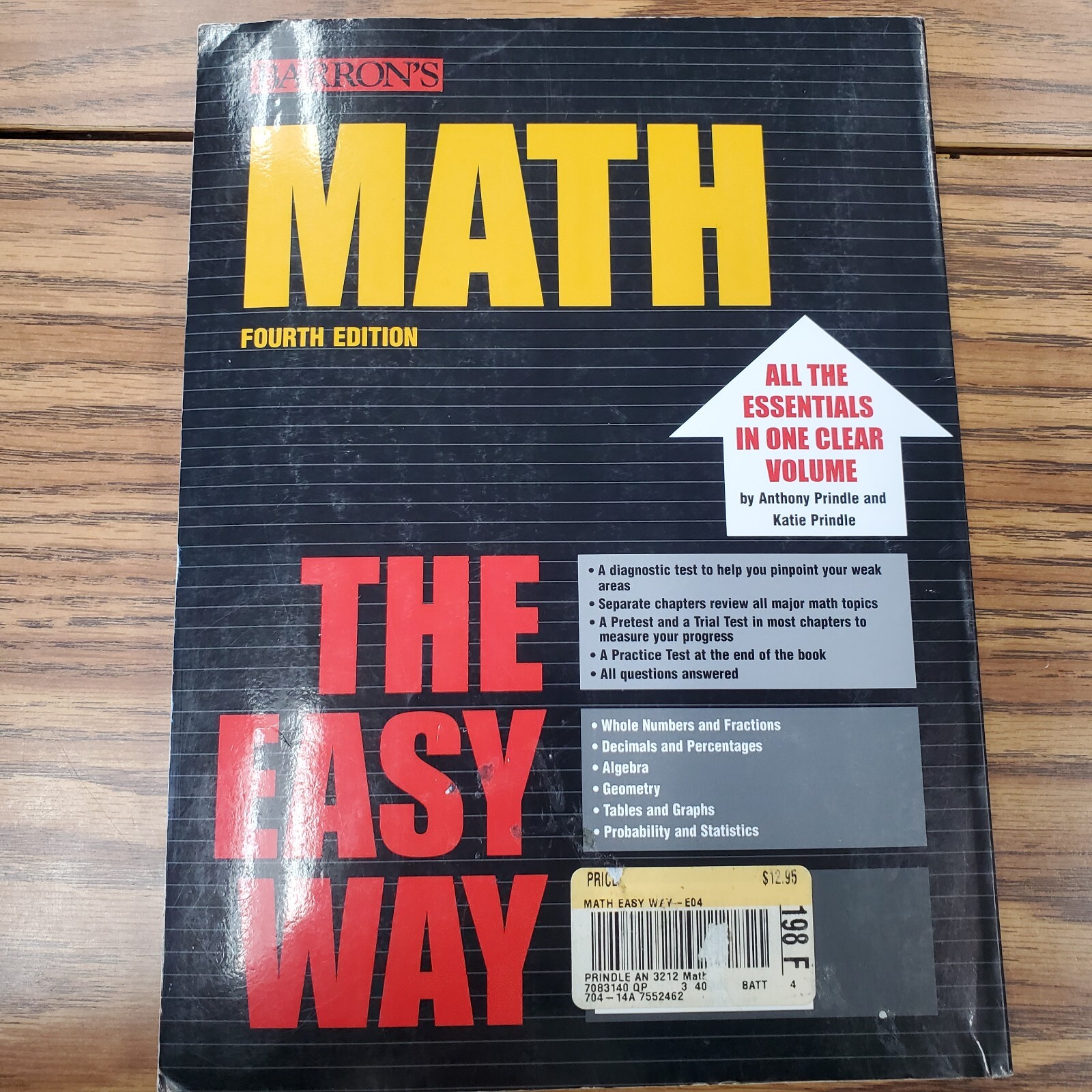 Barron’s Easy Ser.: Math the Easy Way by Katie Prindle and Anthony Prindle…