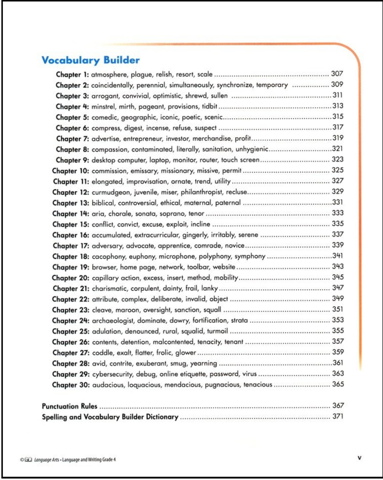 ACSI Purposeful Design LANGUAGE ARTS GRADE 4 STUDENT TEXT Language & Writing