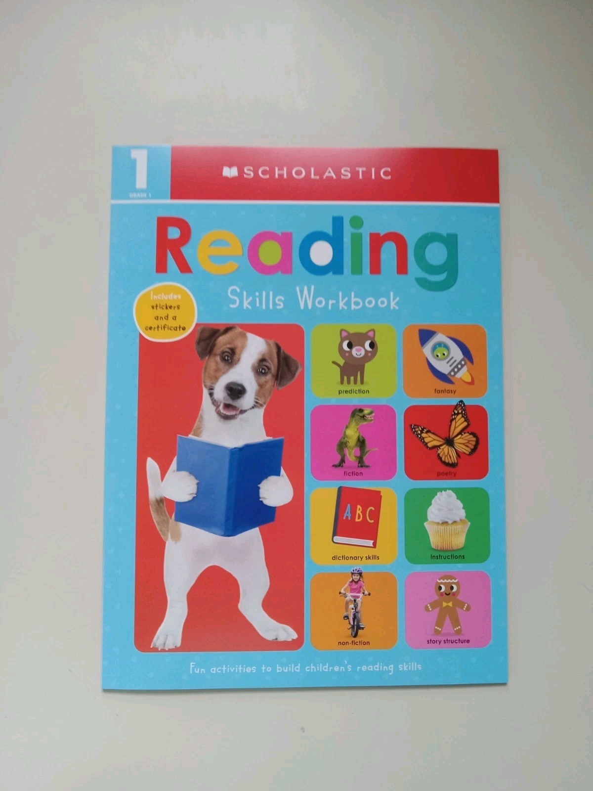 Scholastic Reading Skills Workbook Grade 1 Early Learners Illustrated Barker