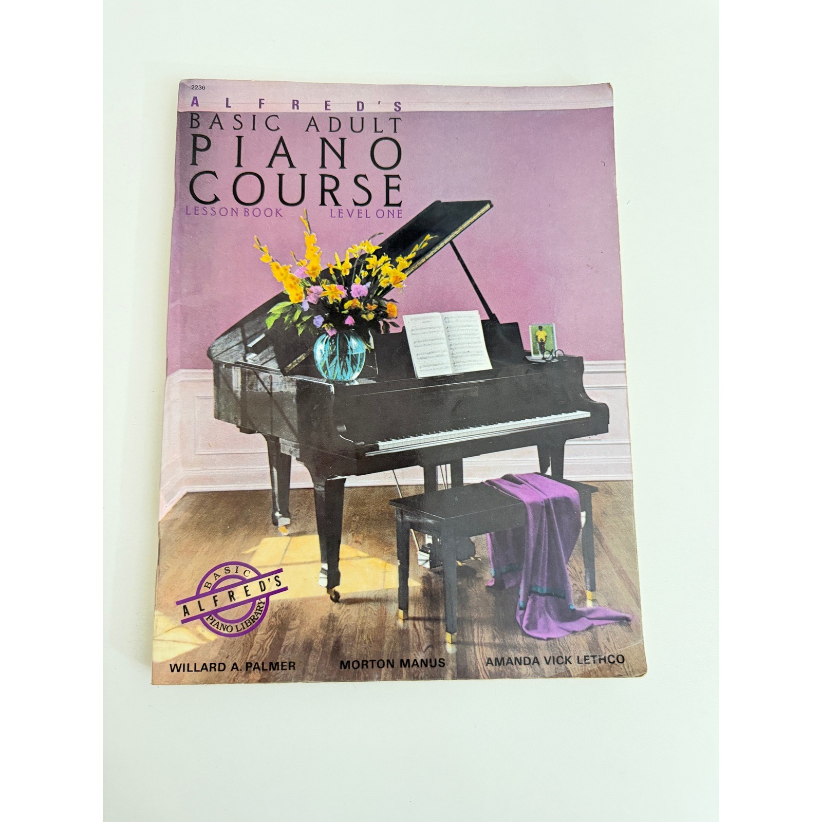 Alfreds Basic Adult Piano Course Lesson Book Level One Beginner Sheet Music