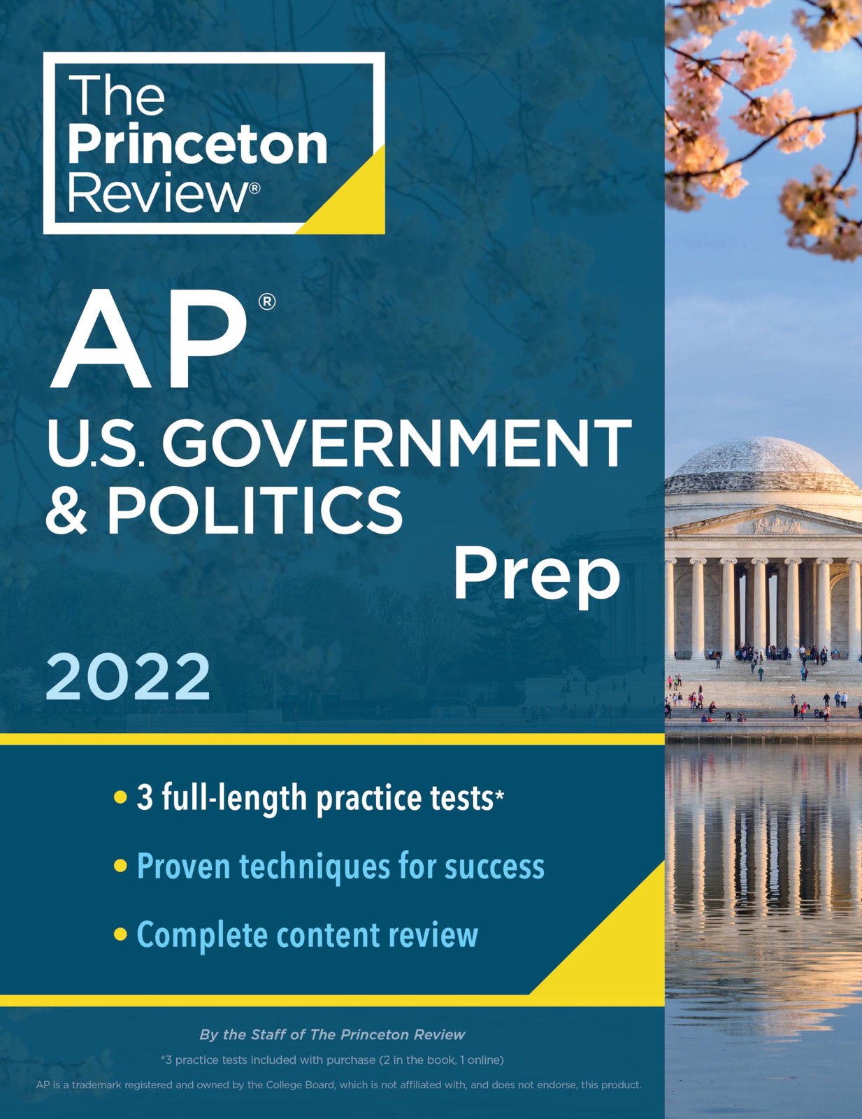 Princeton Review AP U.S. Government & Politics Prep, 2022: Practice Tests + …