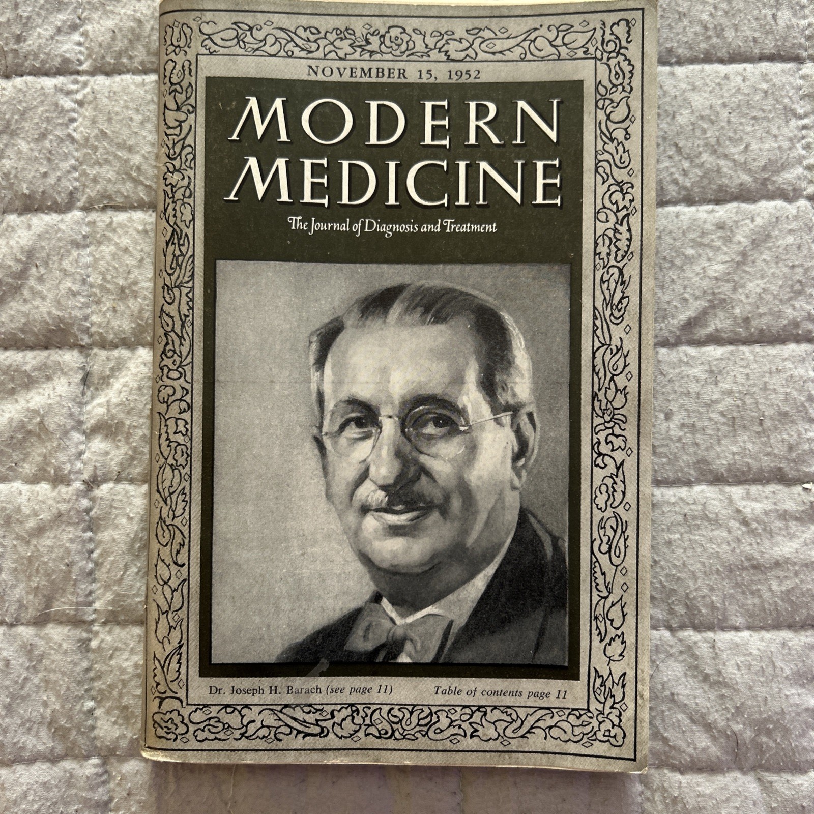 Modern Medicine The Journal of Diagnosis and Treatment JAN-DEC 1952