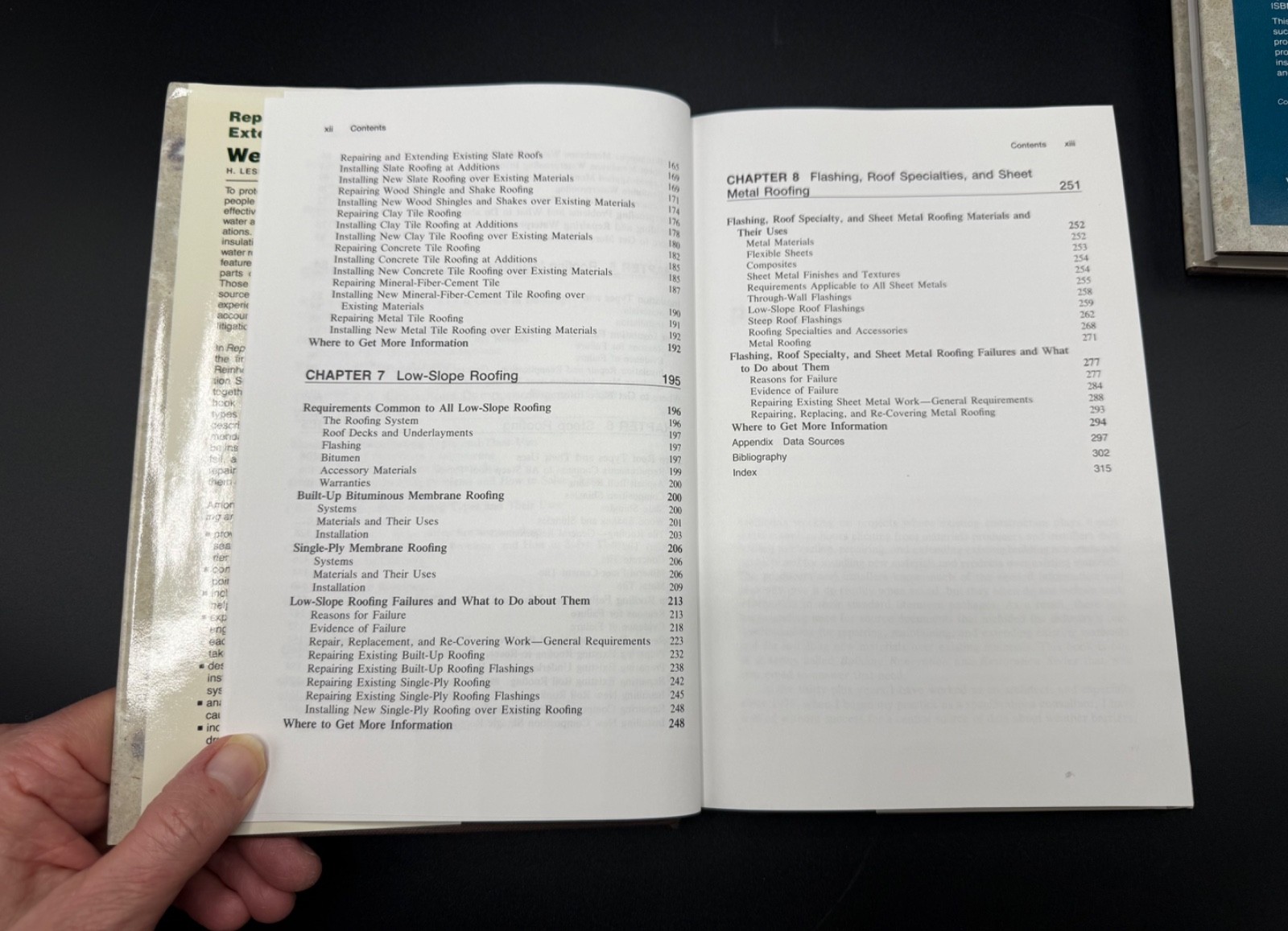 Repairing and Extending Weather Barriers/Finishes By H L Simmons 2 Vol Set Build