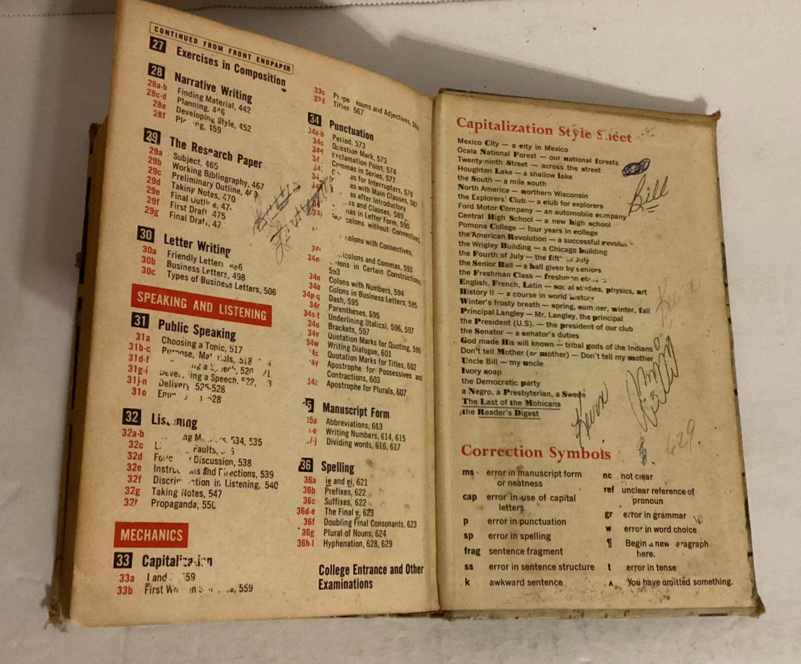 1957 English Grammar And Composition Complete Course John E Warriner Hardcover