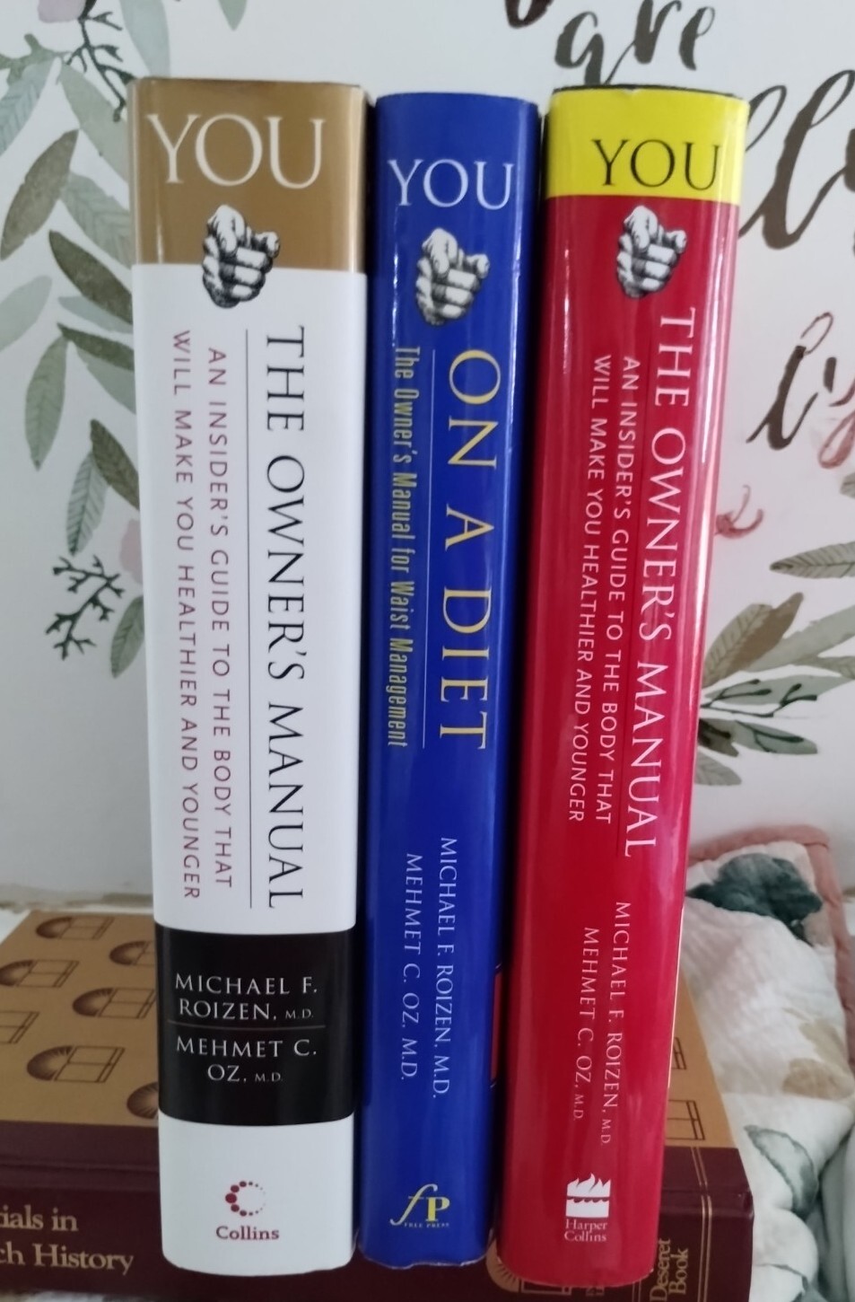 You The Owner’s Manual 3 Book Lot On A Diet Updated And Expanded Roizen Oz