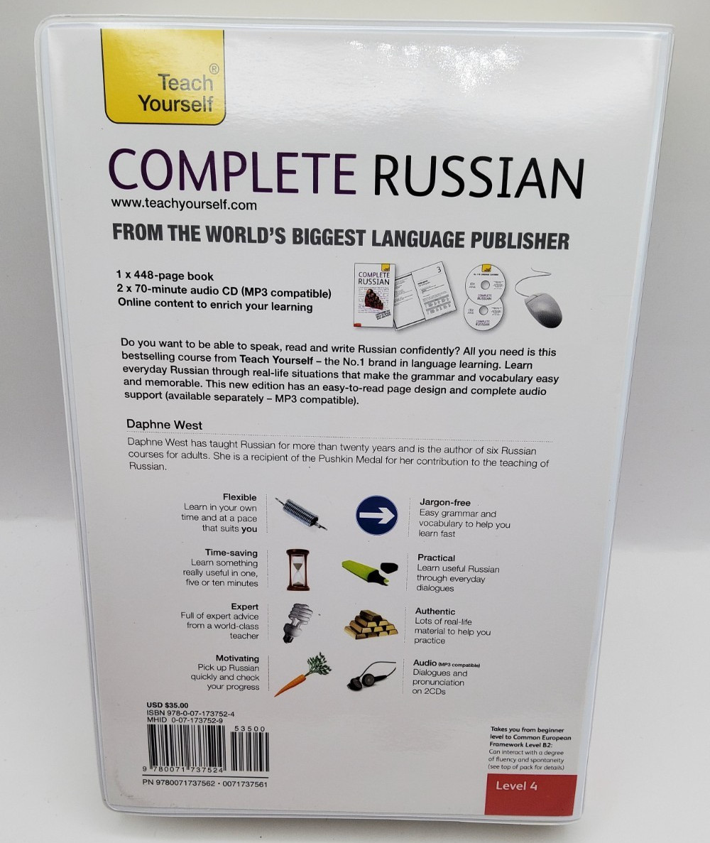 Complete Russian Course Book Audio CD Set Teach Yourself Level 4
