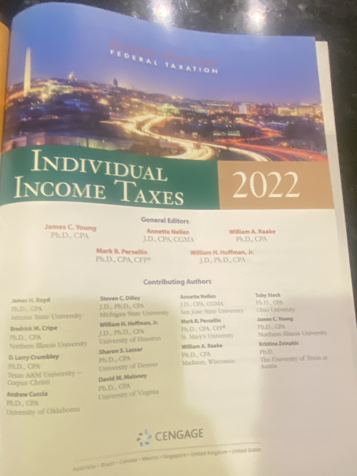 South-Western Federal Taxation 2022 : Individual Income Taxes (Intuit ProConnect