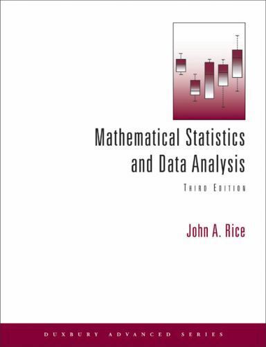 Mathematical Statistics and Data Analysis (with CD Data Sets) (Available 2010 T