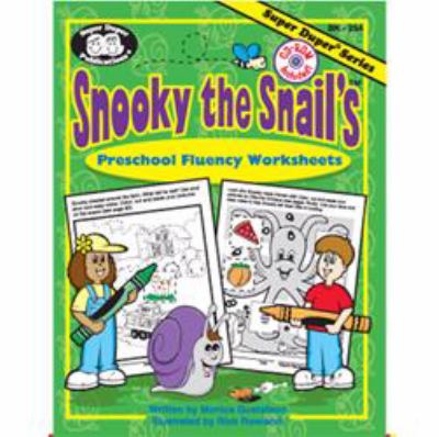 Snooky the Snail’s Preschool Fluency Worksheets : Bk254 by Monica Gustafson…