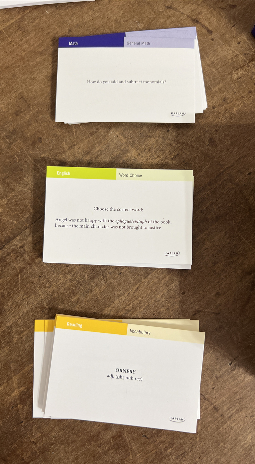 Kaplan Test Prep Ser.: Kaplan ACT in a Box by Kaplan Higher Education Staff…