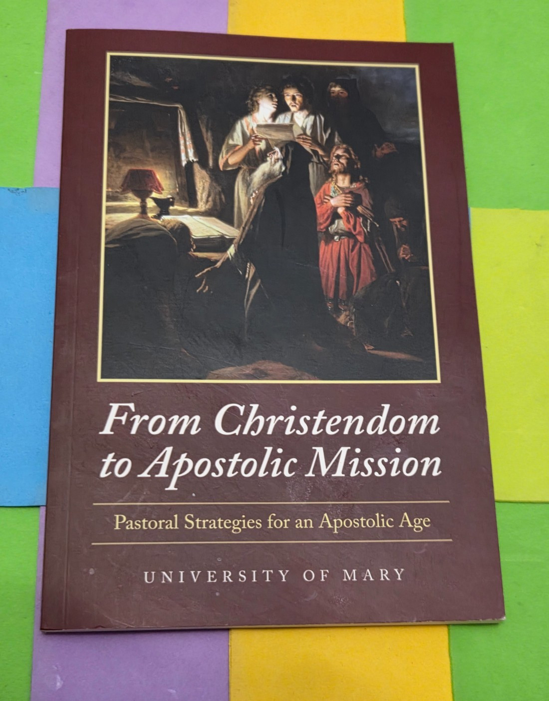 FROM CHRISTENDOM TO APOSTOLIC MISSION, JAMES P. SHEA, TRADE PAPERBACK, 2020,
