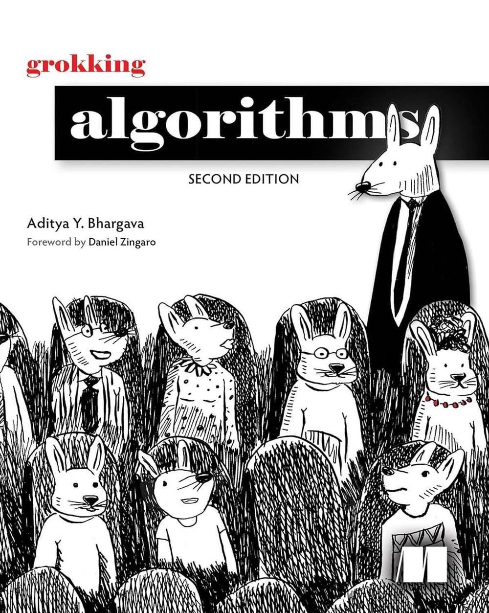 Grokking Algorithms by Aditya Bhargava Hardcover Book