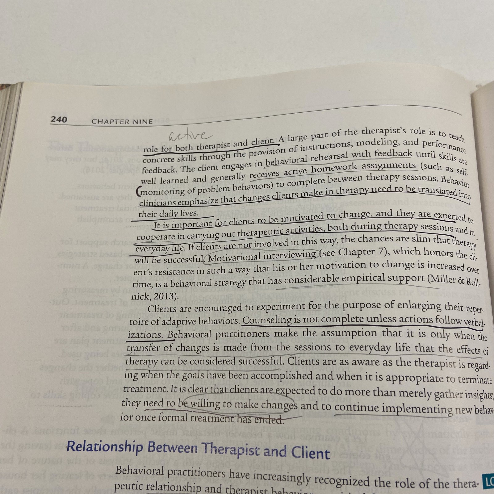 Theory & Practice of Counseling and Psychotherapy 10th Edition Gerald Corey HC