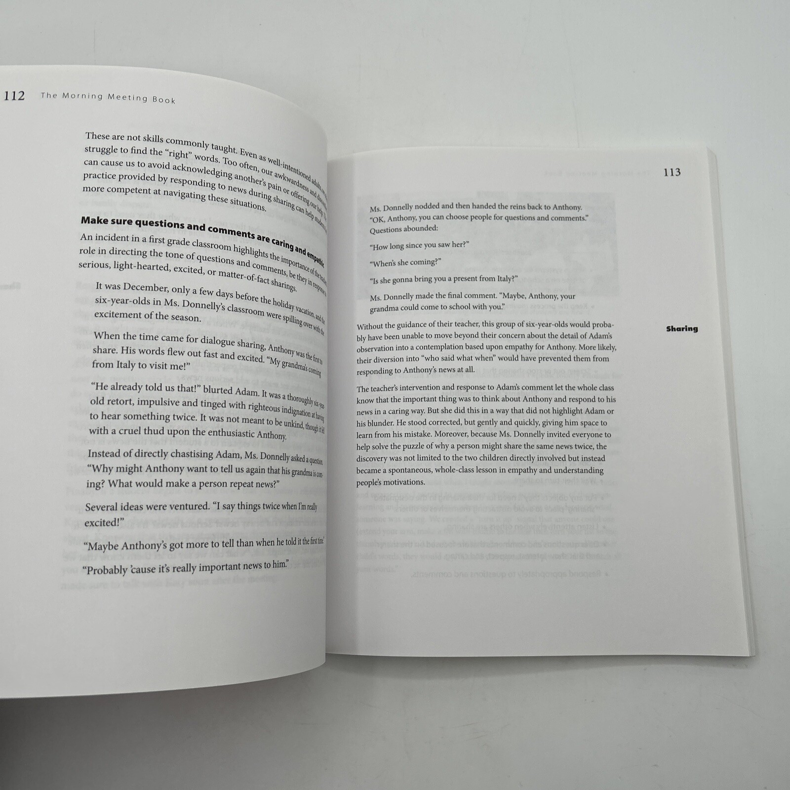 The Morning Meeting Book, 3rd Ed by Carol Davis and Roxann Kriete (2014,…