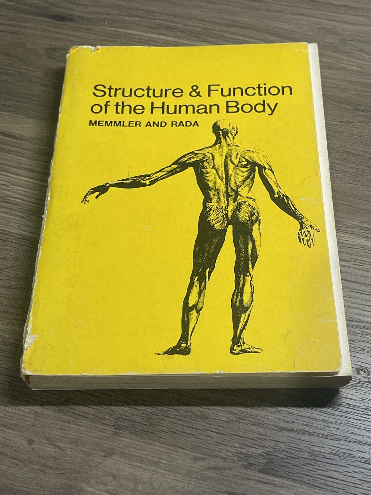 Vintage Structure & Function of the Human Body Book by MEMMLER AND RADA 1970