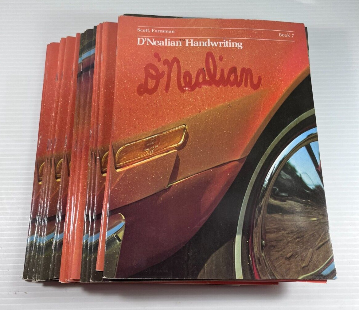 D’Nealian Handwriting by Scott Foresman Book 7 Lot of 16 1981 067311967X
