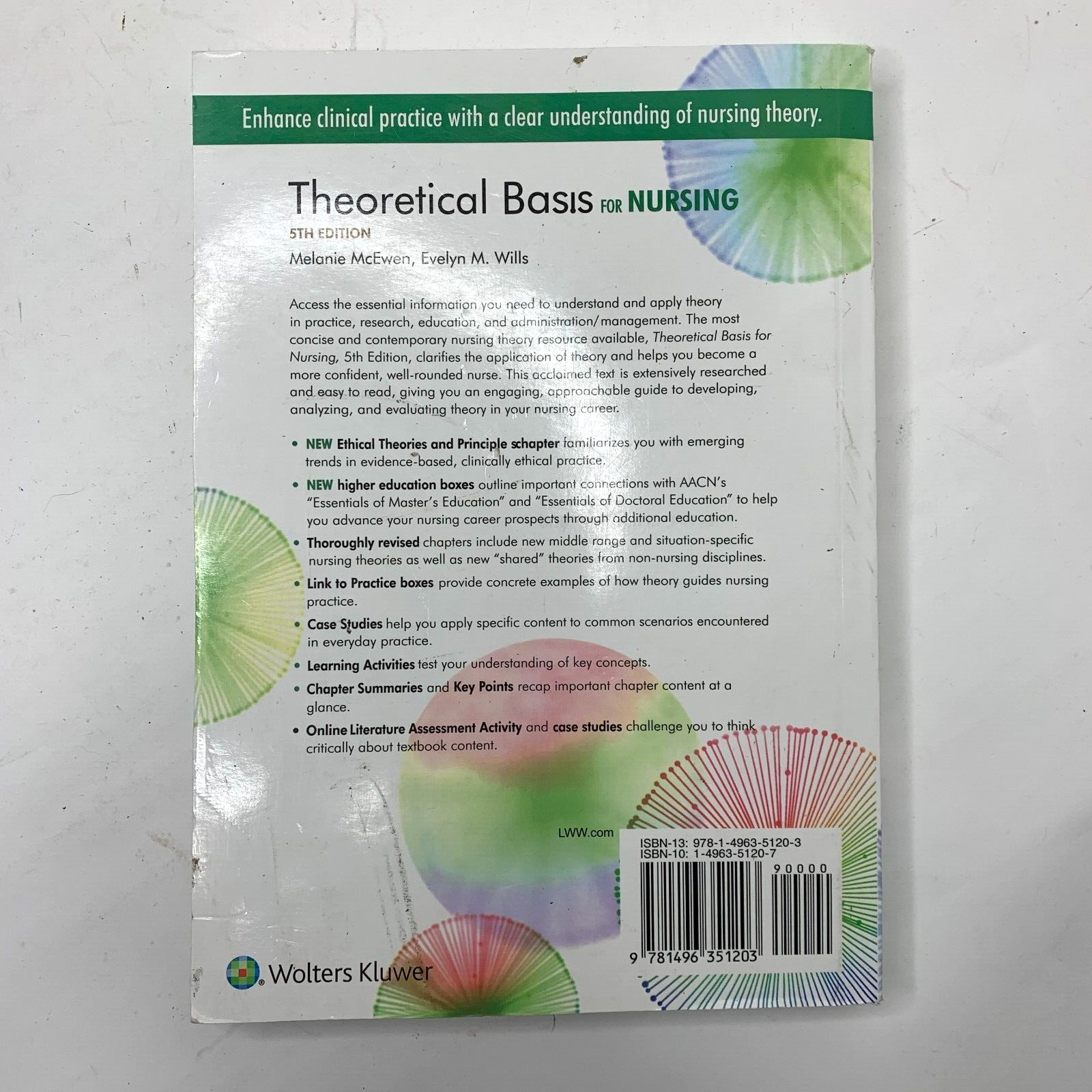 Theoretical Basis for Nursing by Evelyn M. Wills and Melanie McEwen 5th Edition