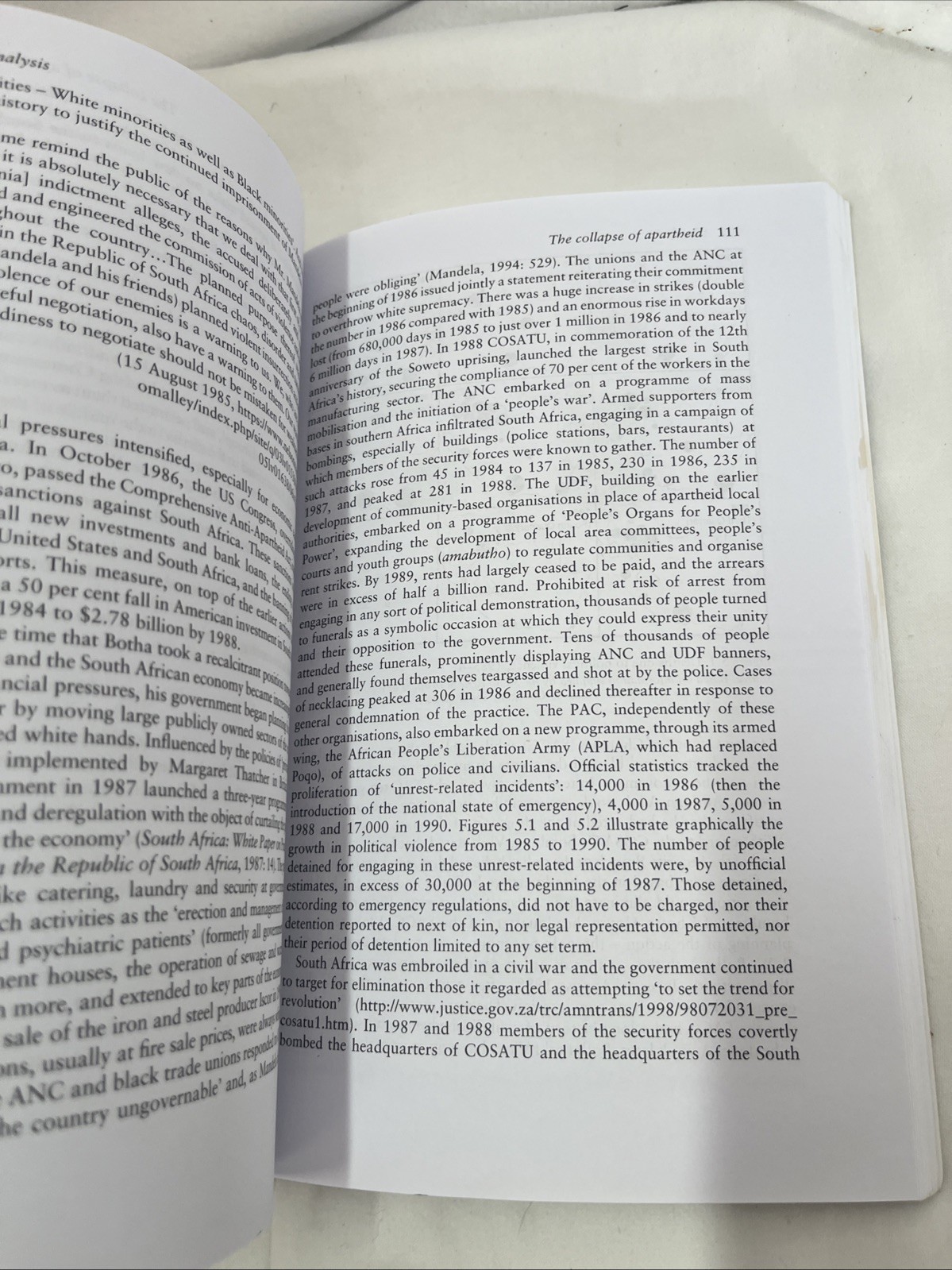 Seminar Studies: South Africa : The Rise and Fall of Apartheid by William H….
