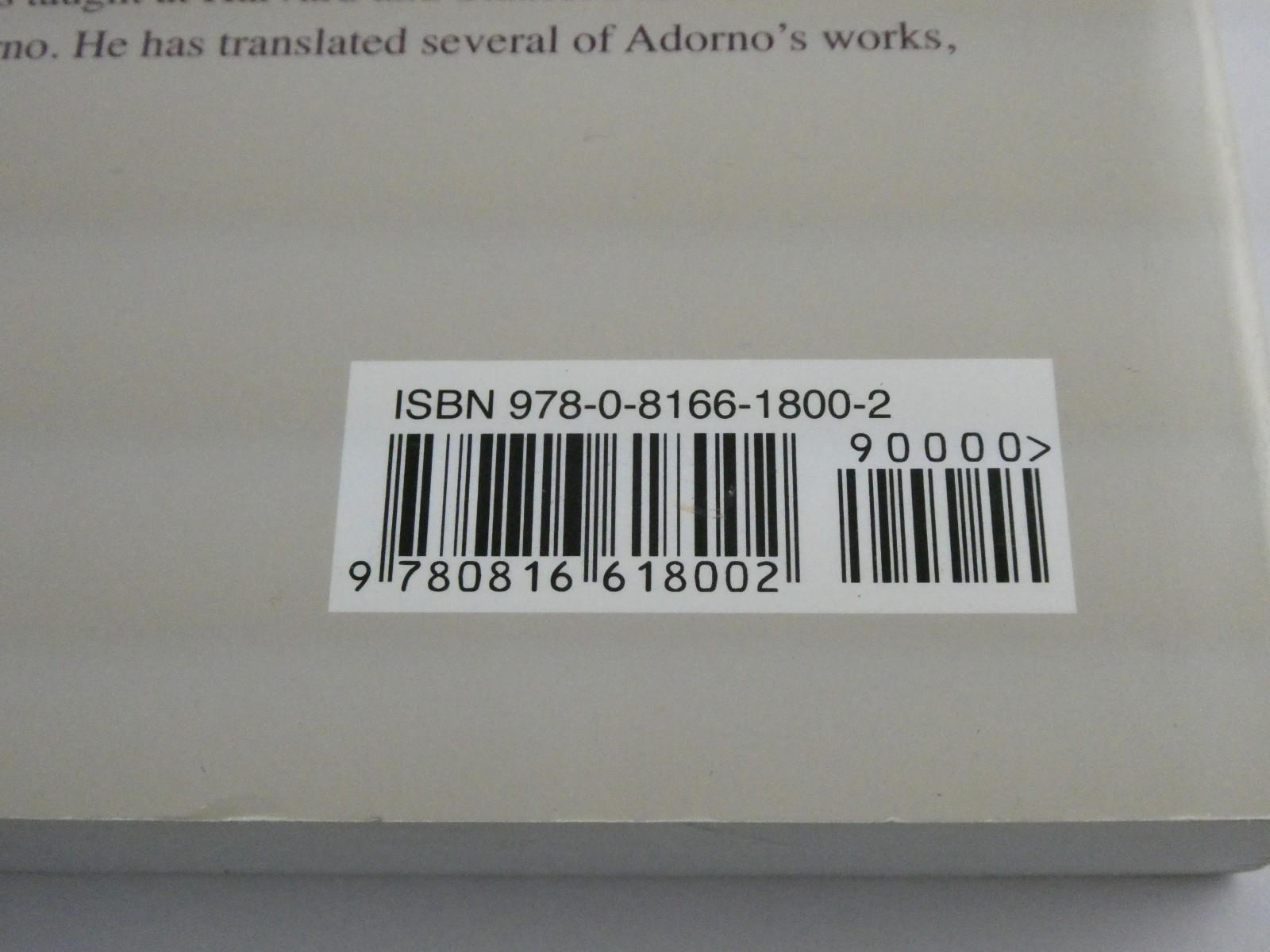 Aesthetic Theory Volume 88 Theory and History of Literature by Theodor W. Adorno