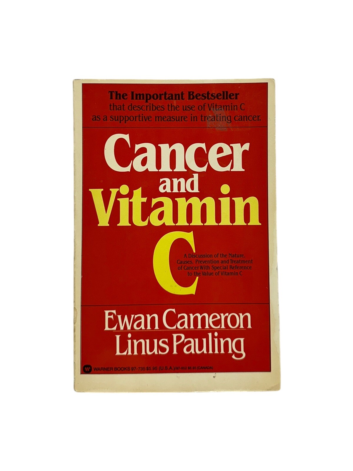 CANCER AND VITAMIN C By Ewan Cameron