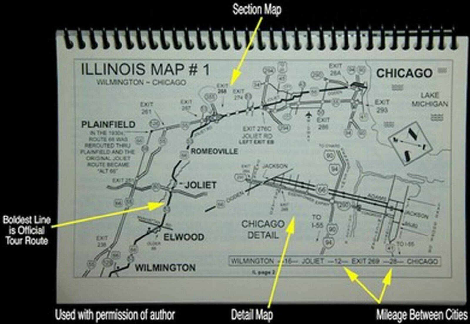 ROUTE 66 EZ 66 GUIDE for TRAVELERS NEW 6th Edition 2026 Map Book and Directions