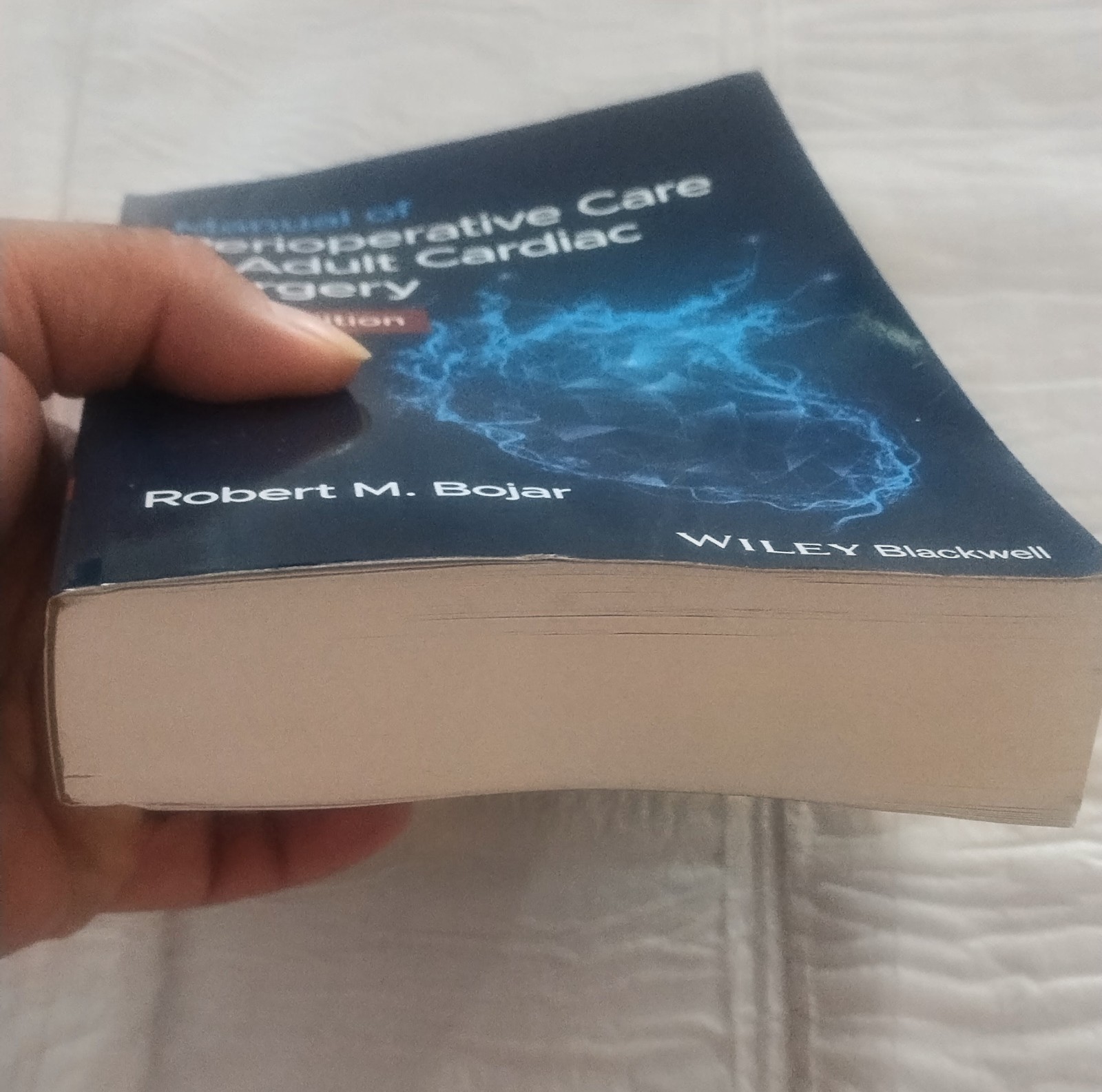 Manual of Perioperative Care in – Paperback, by Bojar Robert M – Very Good