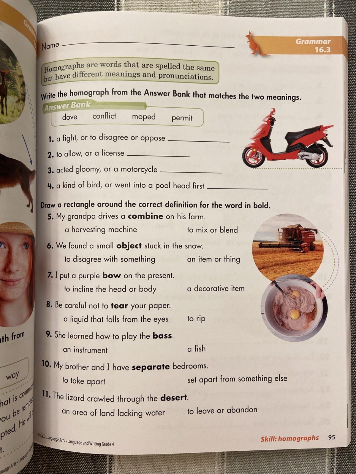 ACSI Purposeful Design LANGUAGE ARTS GRADE 4 STUDENT TEXT Language & Writing