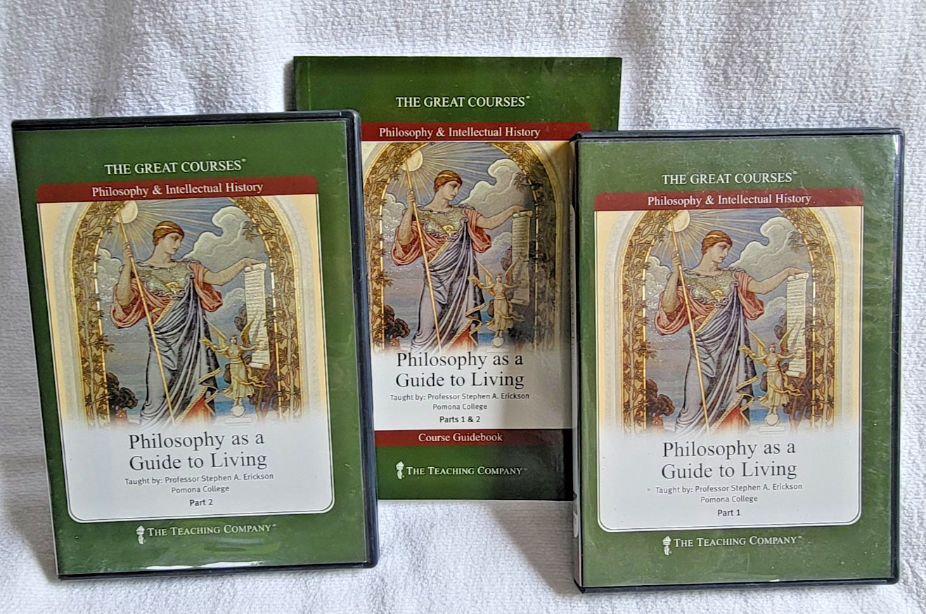 Philosophy as a Guide to Living by Stephen Erickson Audio CDs and Guidebook