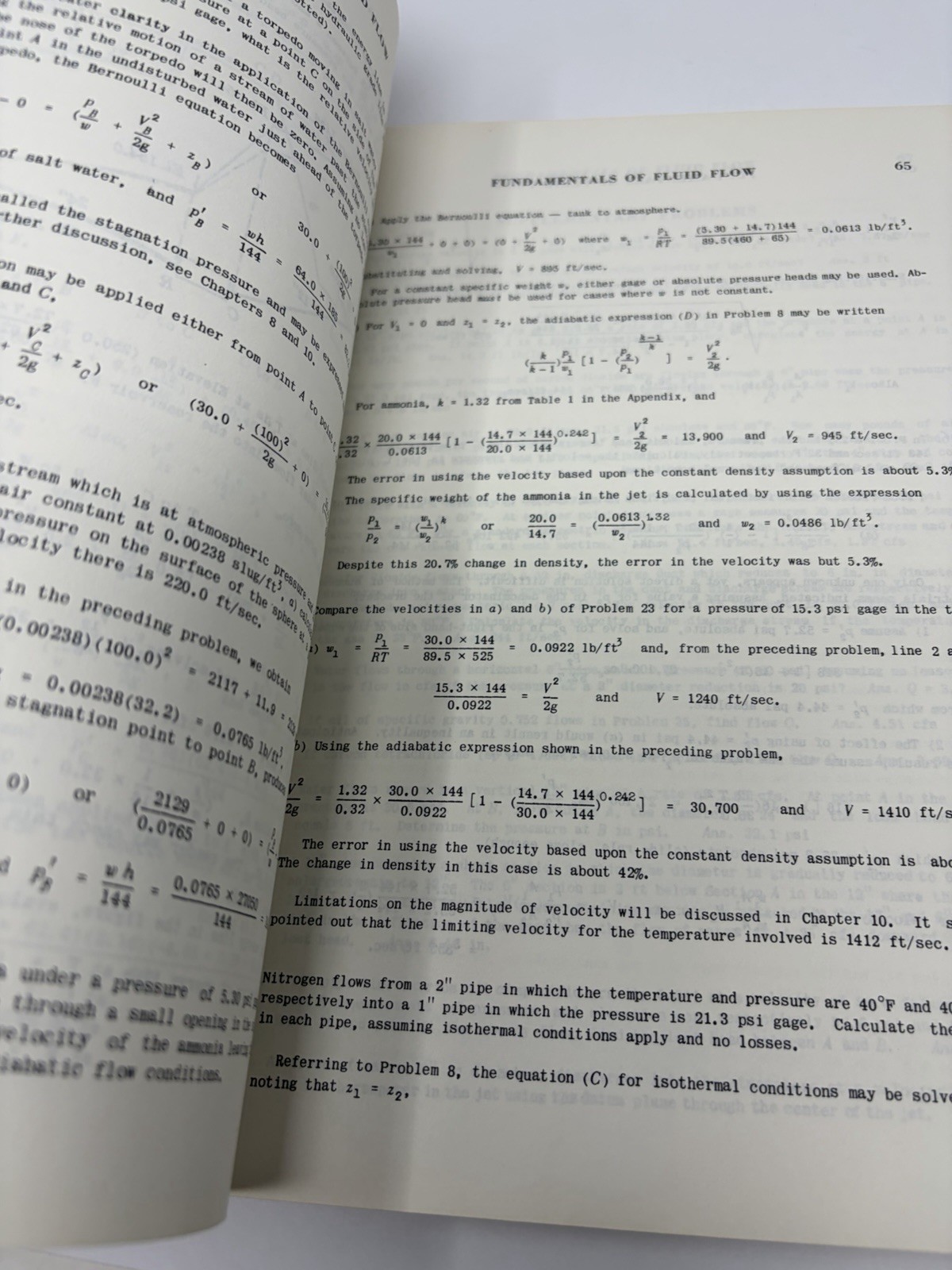 Schaum’s Theory & Problems Hydraulics & Fluid Mechanics Giles 1956 Book Vintage