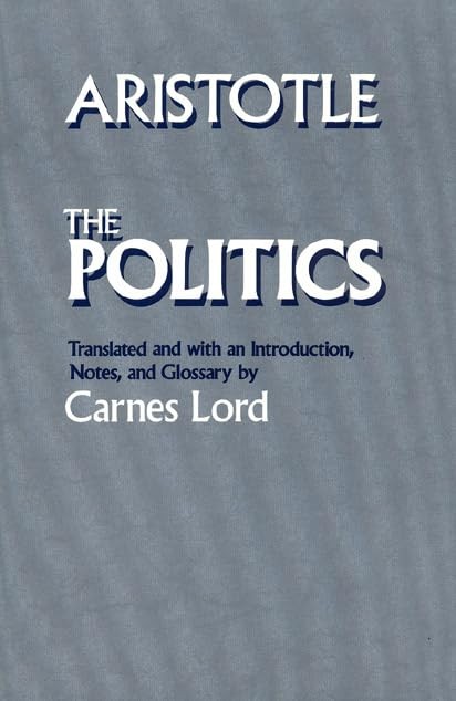 The Politics – paperback Aristotle|Lord, Carnes