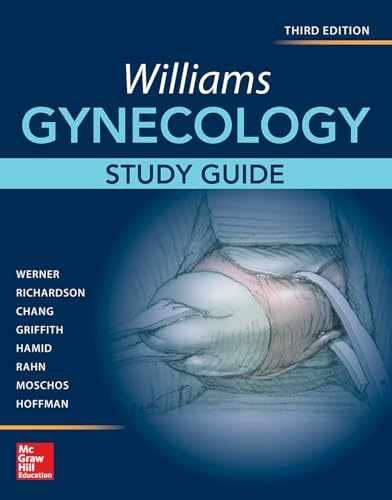Williams Gynecology, Study Guide – Paperback, by Werner Claudia L.; – Very Good